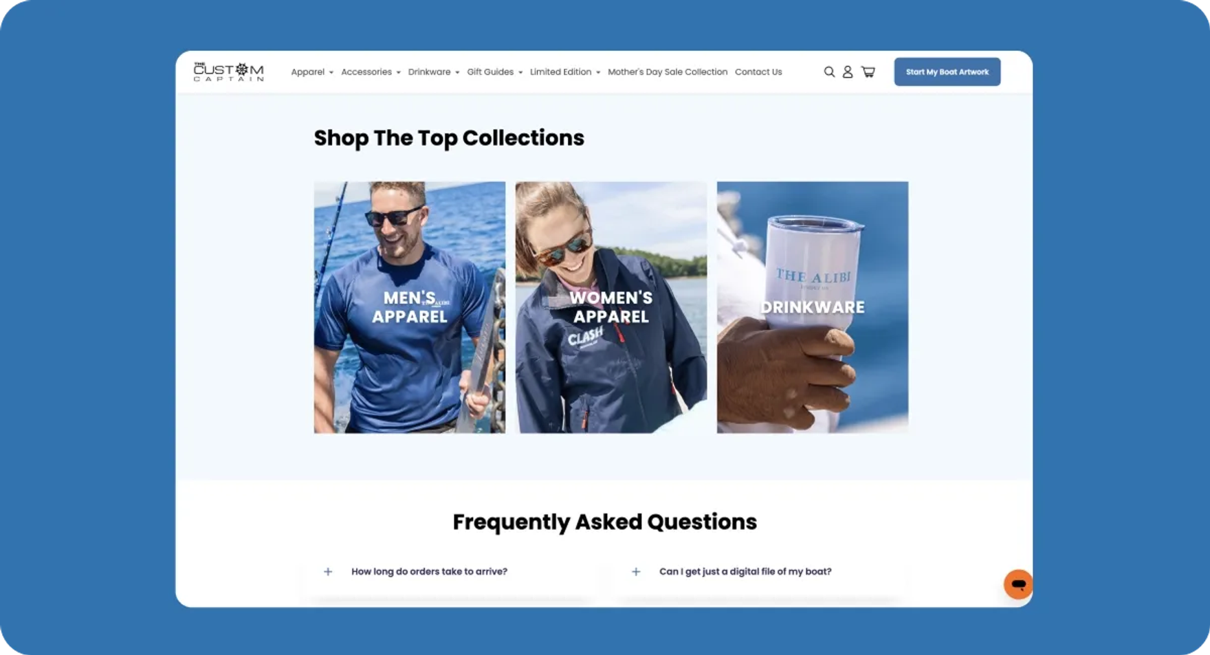The Custom Captain's products