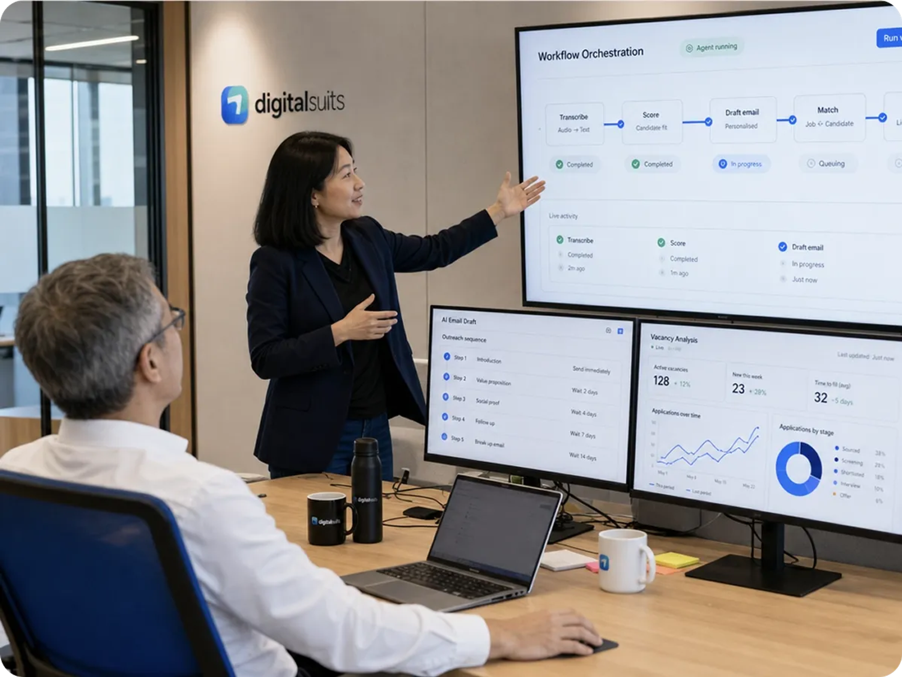 AI-powered HR software development services to handle the repetitive work