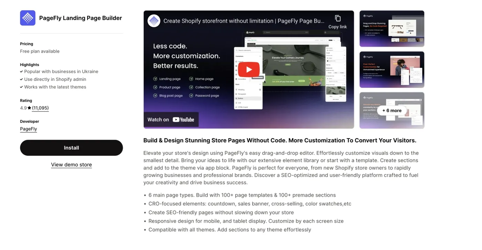 PageFly-versatile landing page builder