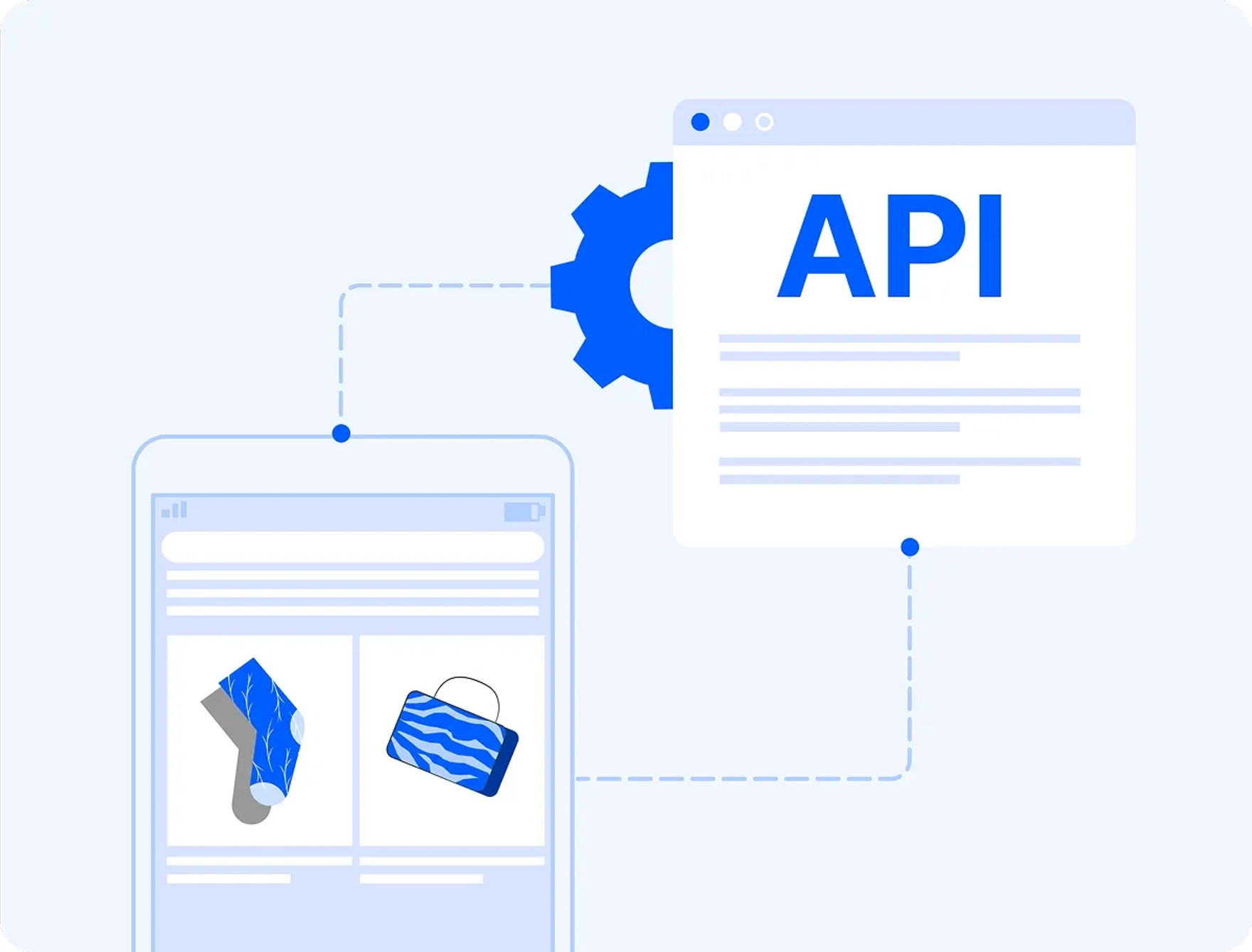 API-driven ecommerce platform