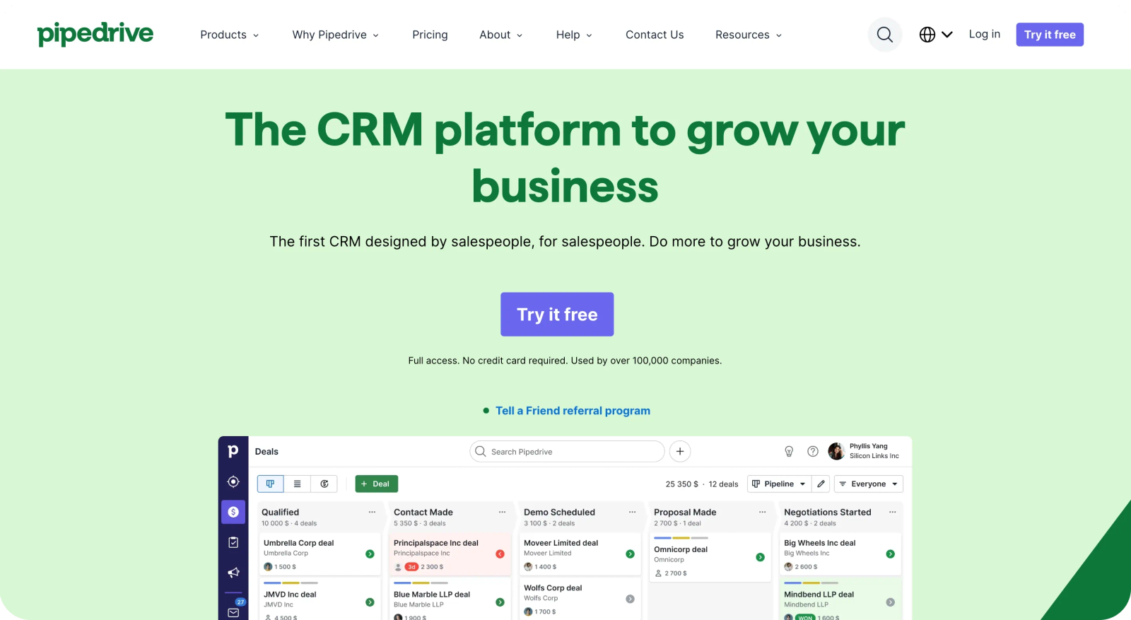 Pipedrive CRM
