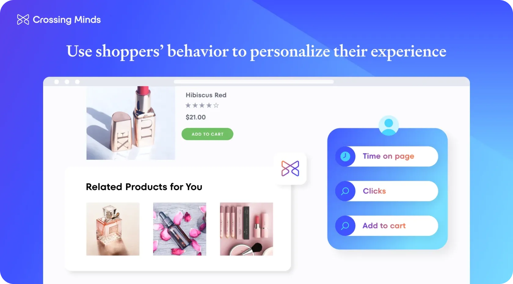 use shoppers' behaviour to personalise their experience use shoppers' behaviour to personalise their experience