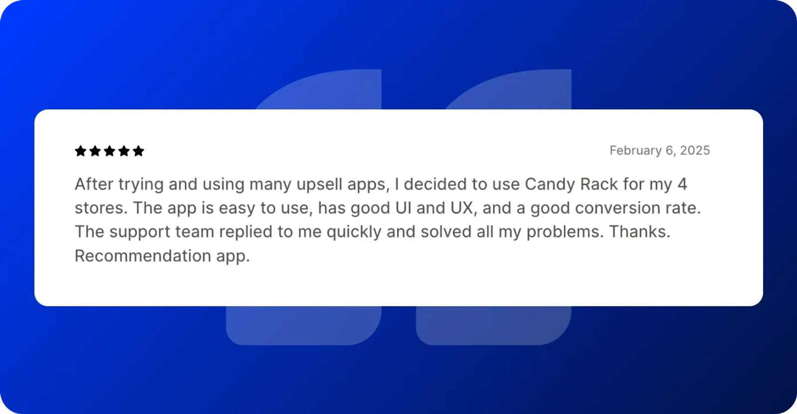 Candy Rack review
