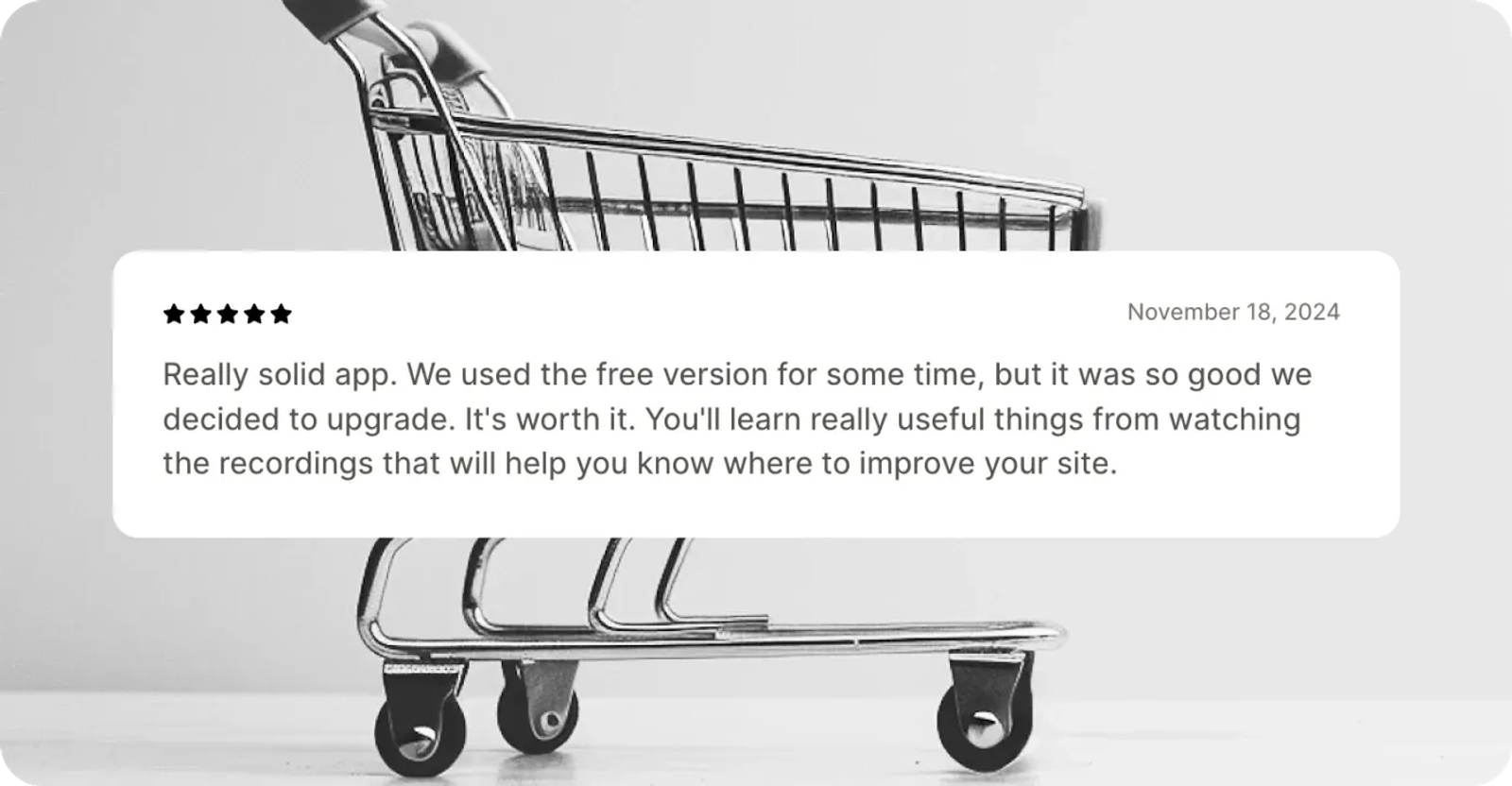 Peek Customer review