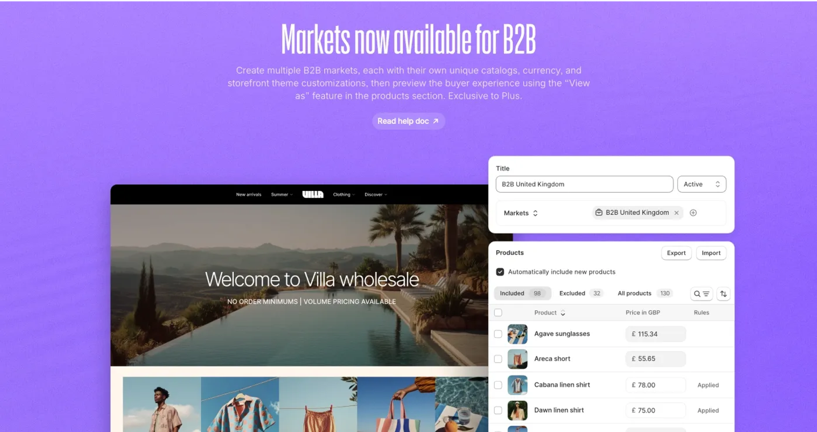 B2B Markets