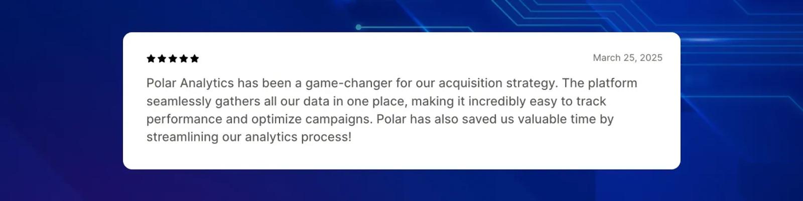 Polar reviews