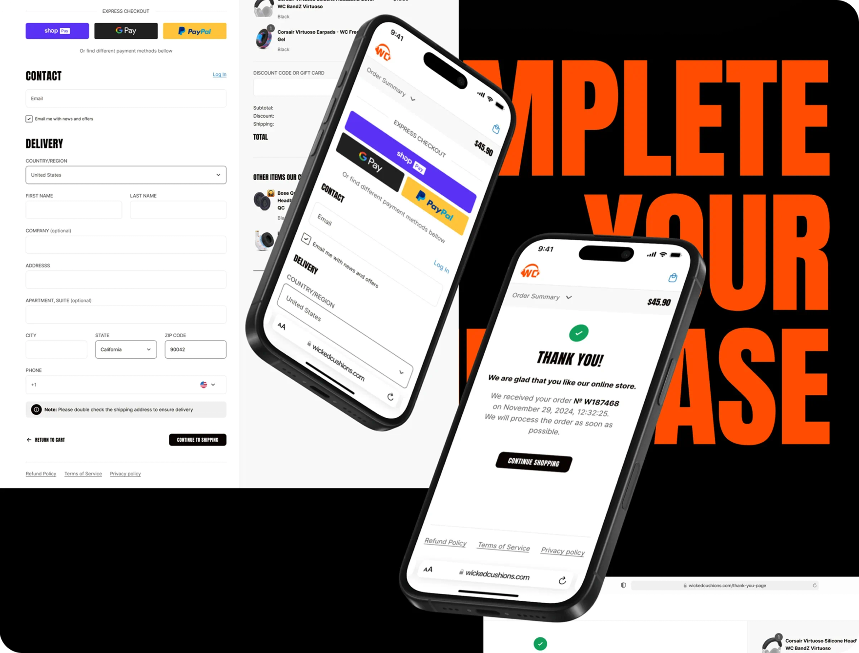 Our solutions for redesigning a Shopify website 