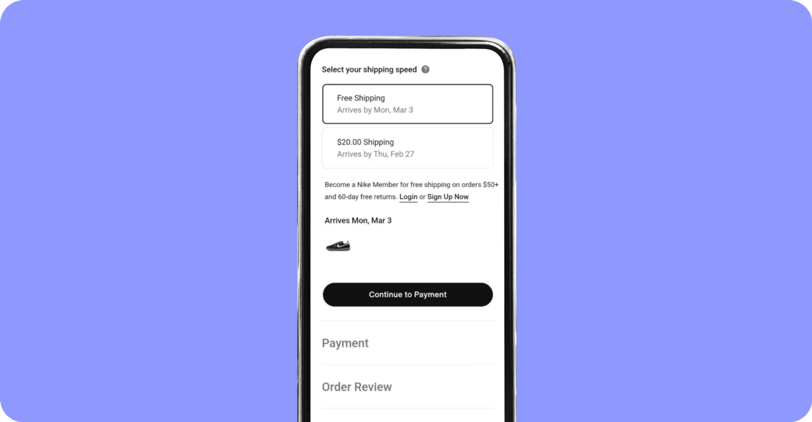 Display shipping costs and taxes upfront