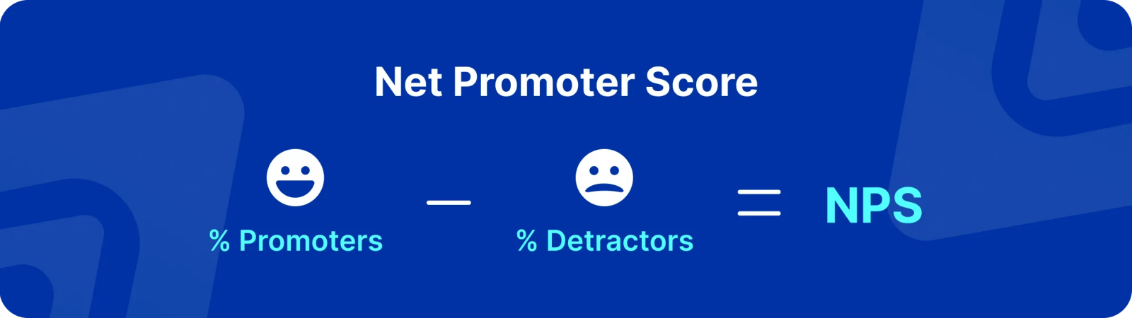 Net promoter score formula