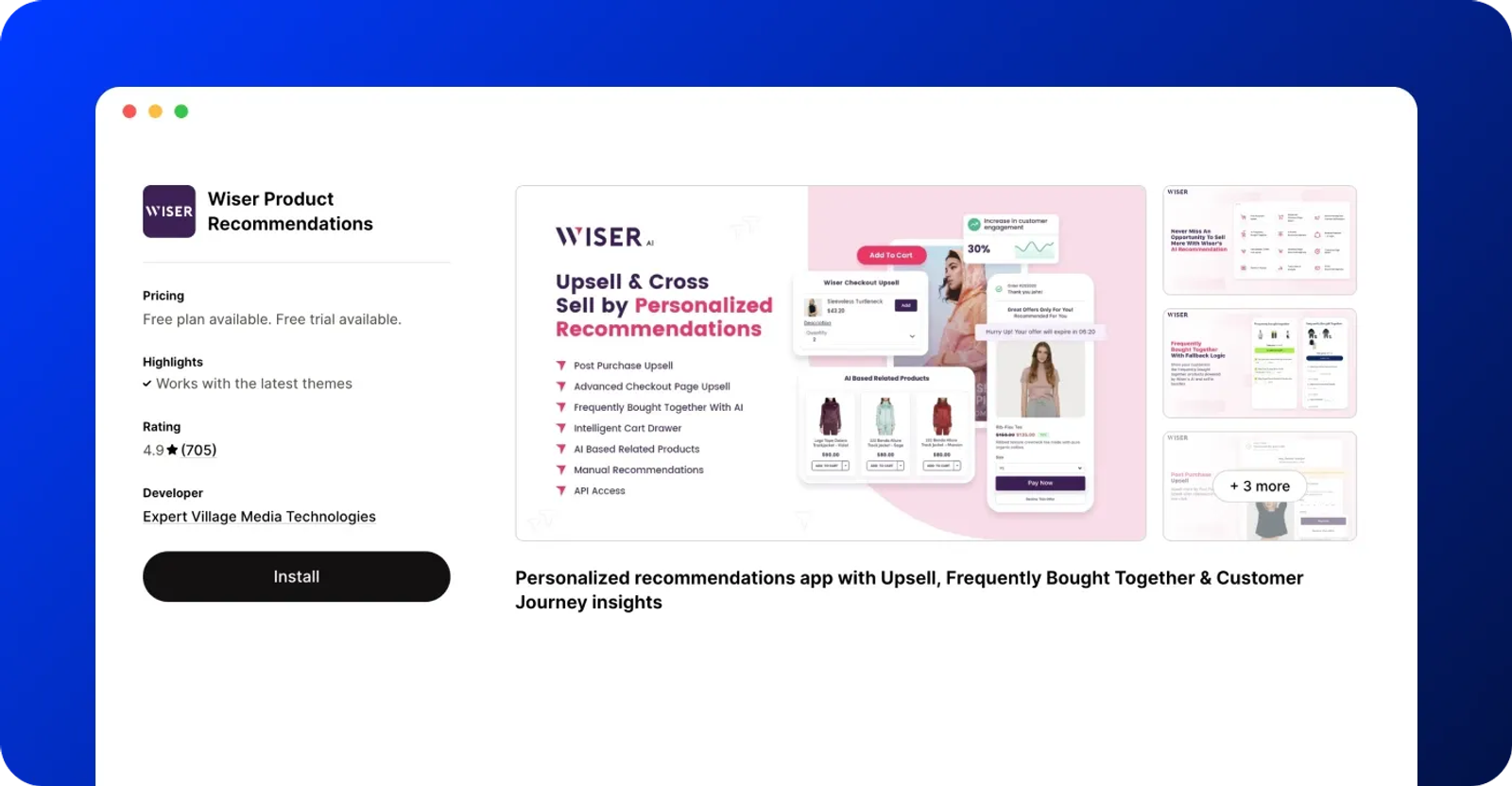 Wiser Product Recommendations