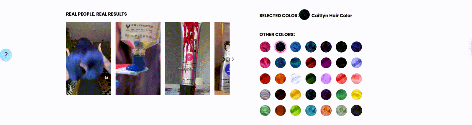 User photos and videos on product pages