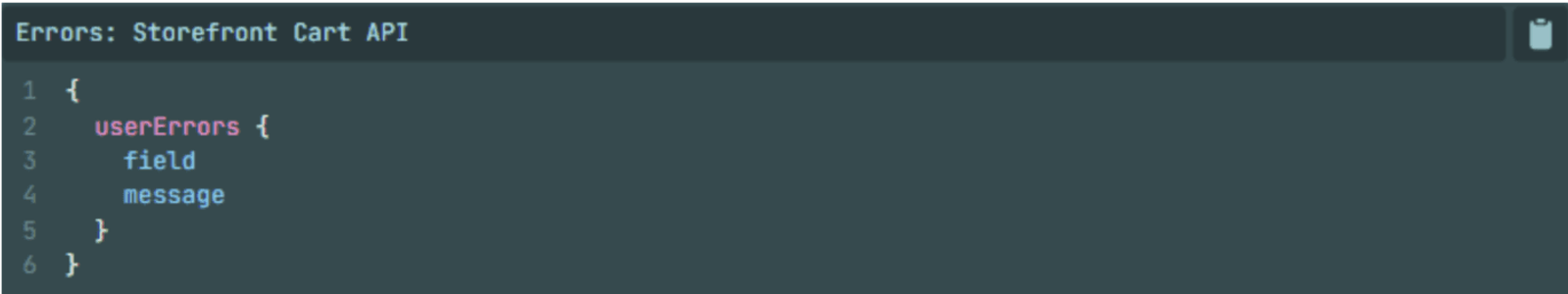 Handle errors