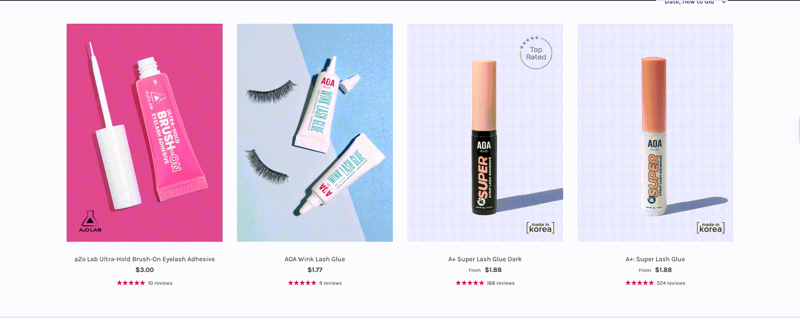 The Quick Buy feature on the Miss A store