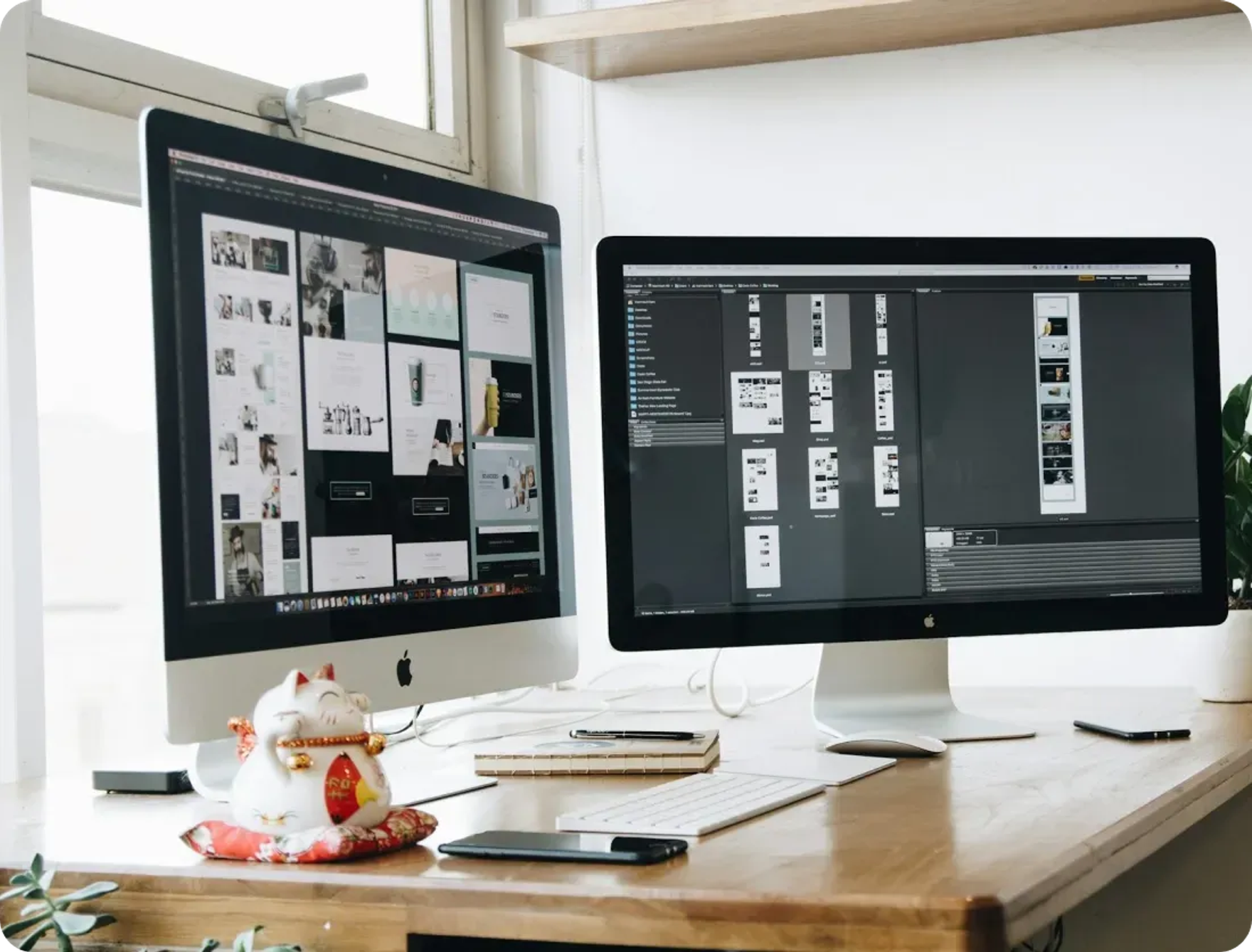 What is the primary focus of our custom ecommerce web design services