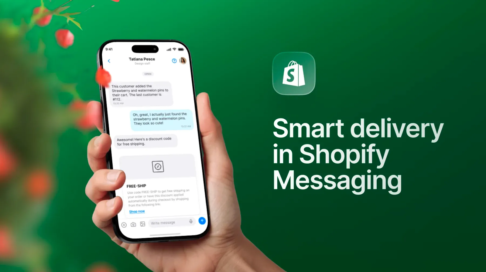 Shopify message schedule settings