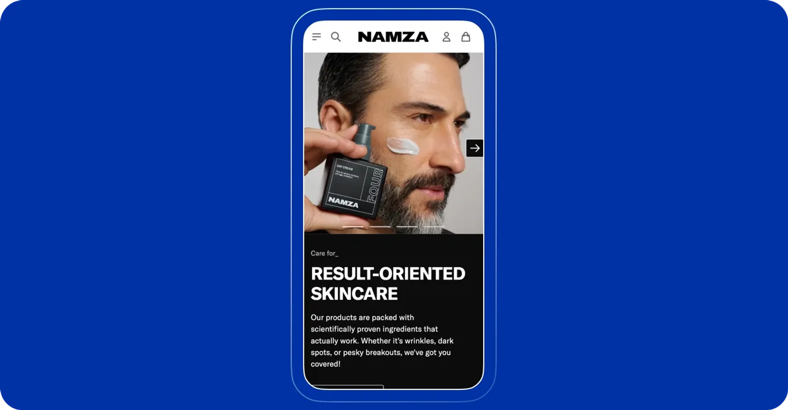 Optimize font size for mobile readability