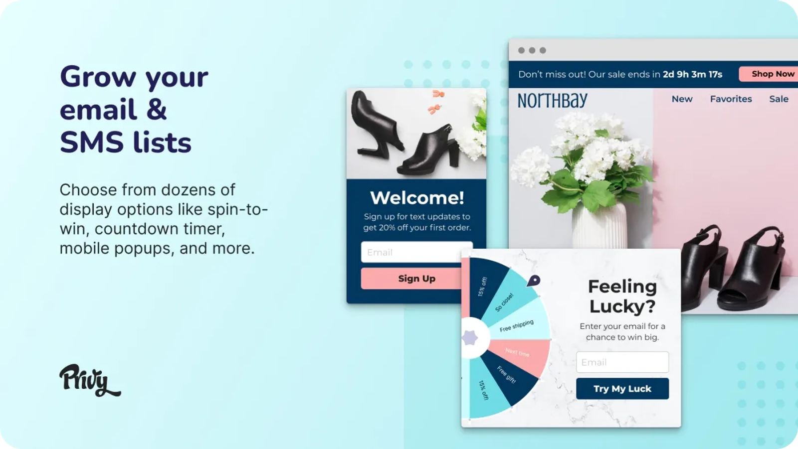 Privy ‑ Pop Ups, Email, & SMS.webp