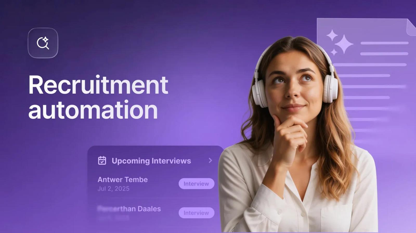 AI for recruitment automation