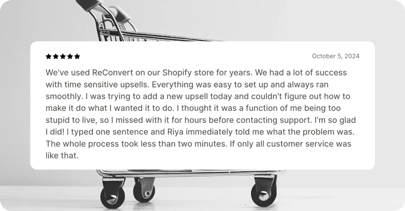 ReConvert Customer review