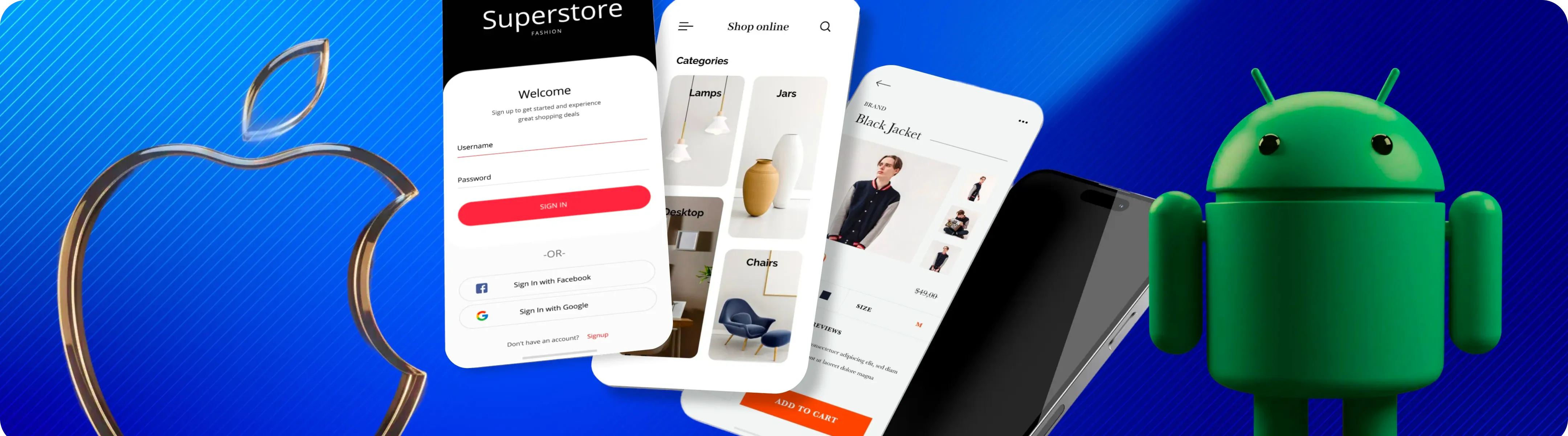 iOS and Android design services iOS and Android design services