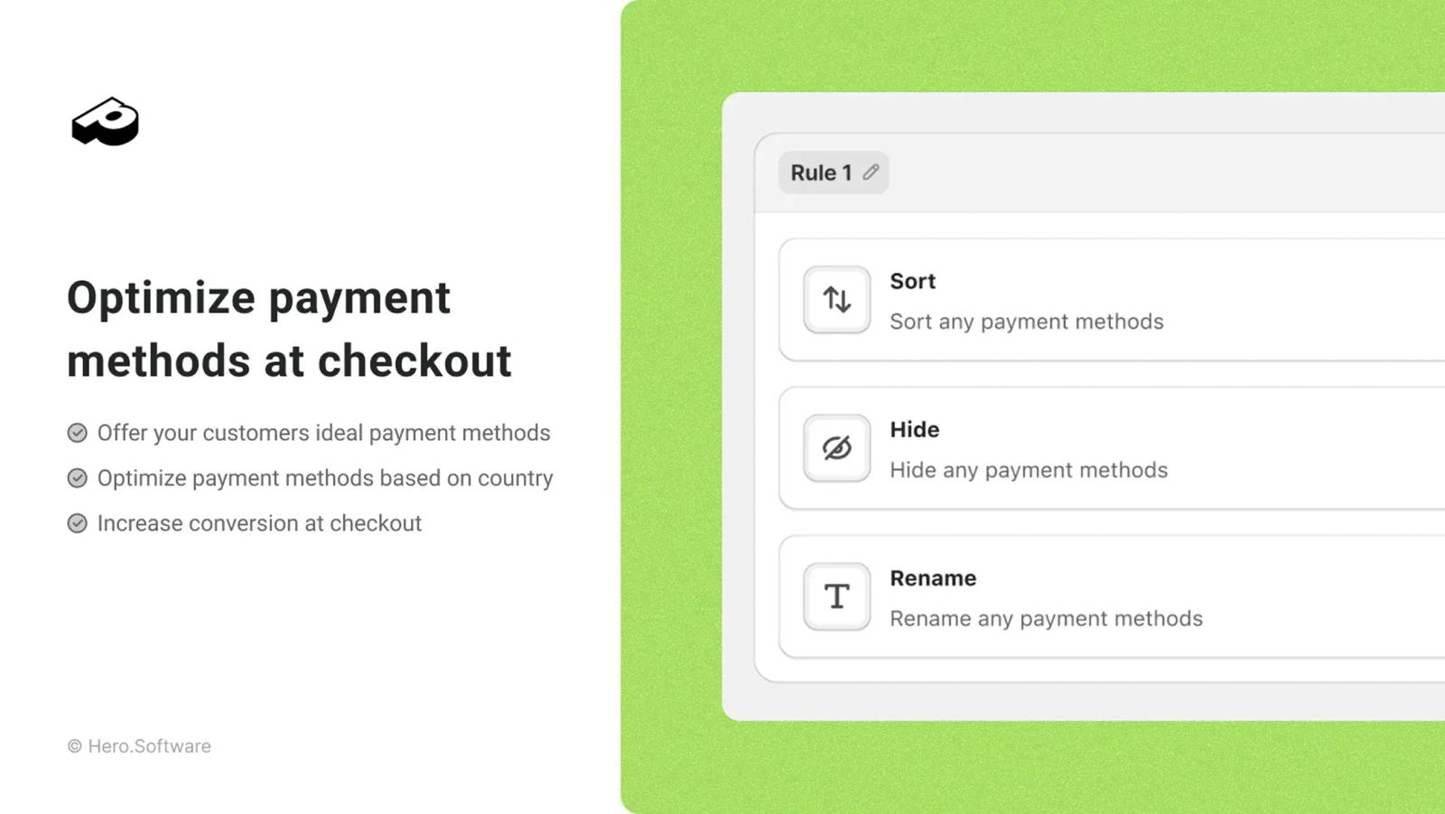 PaymentHero Shopify app for a better checkout experience