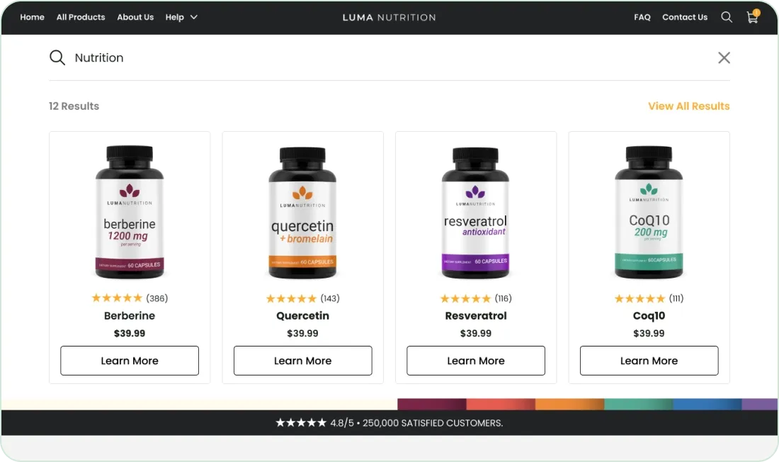 Our solution 3 Luma Our solution 3 Luma