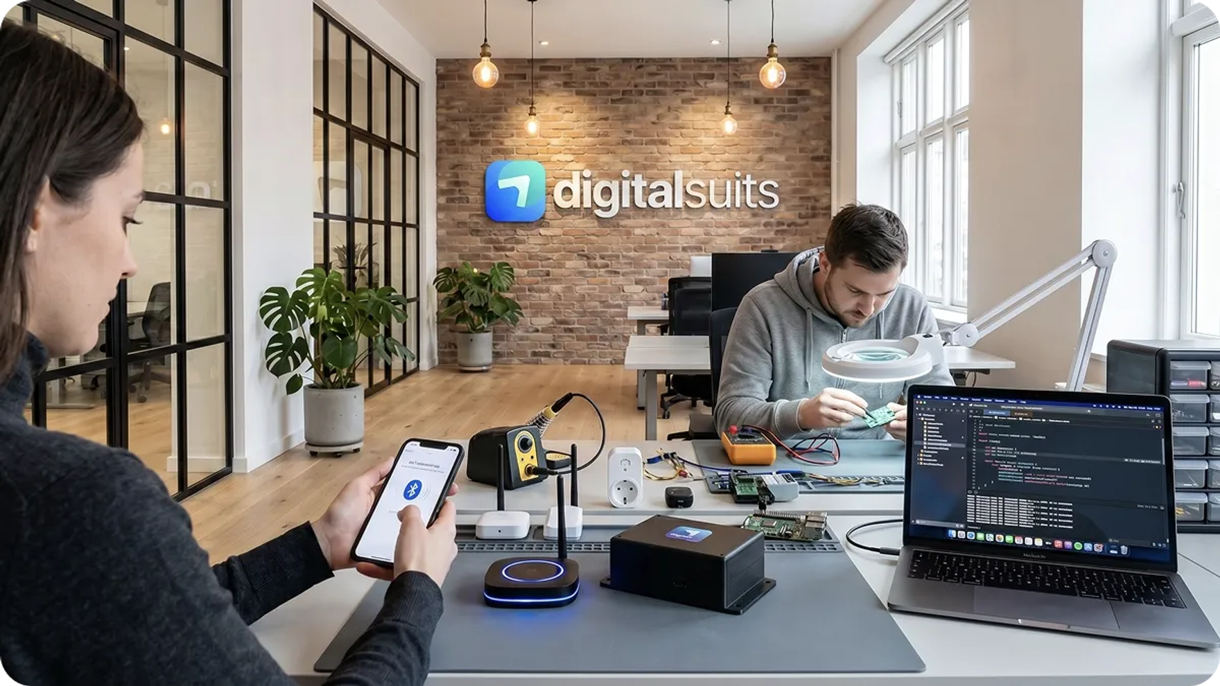 What goes into building an IoT app?