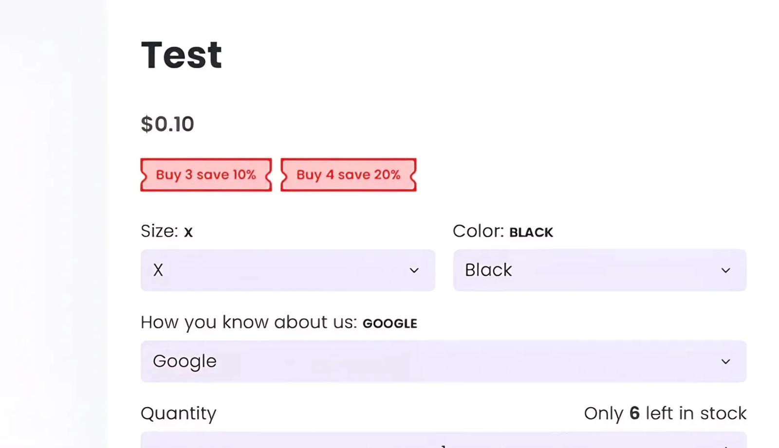 Discount tags on Shopify April 2026 update