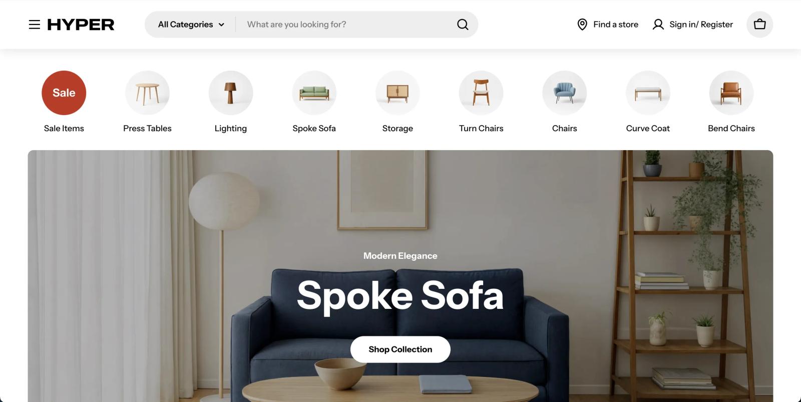 Hyper Shopify B2B theme