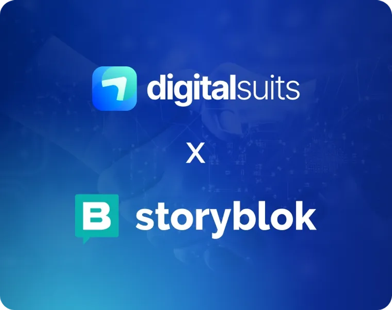 DigitalSuits is an official partner of StoryBlok CMS