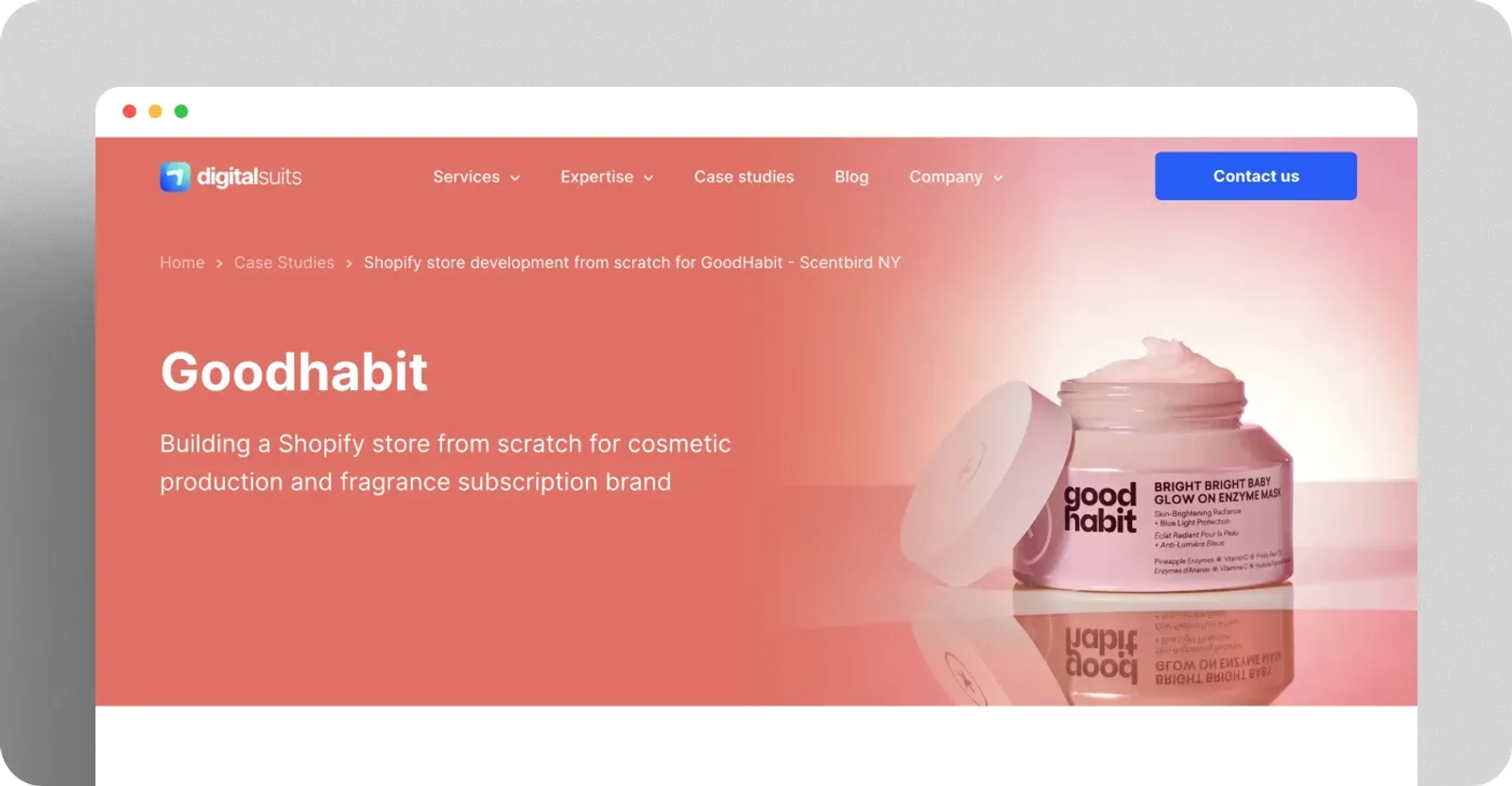 GoodHabit DigitalSuits' case study