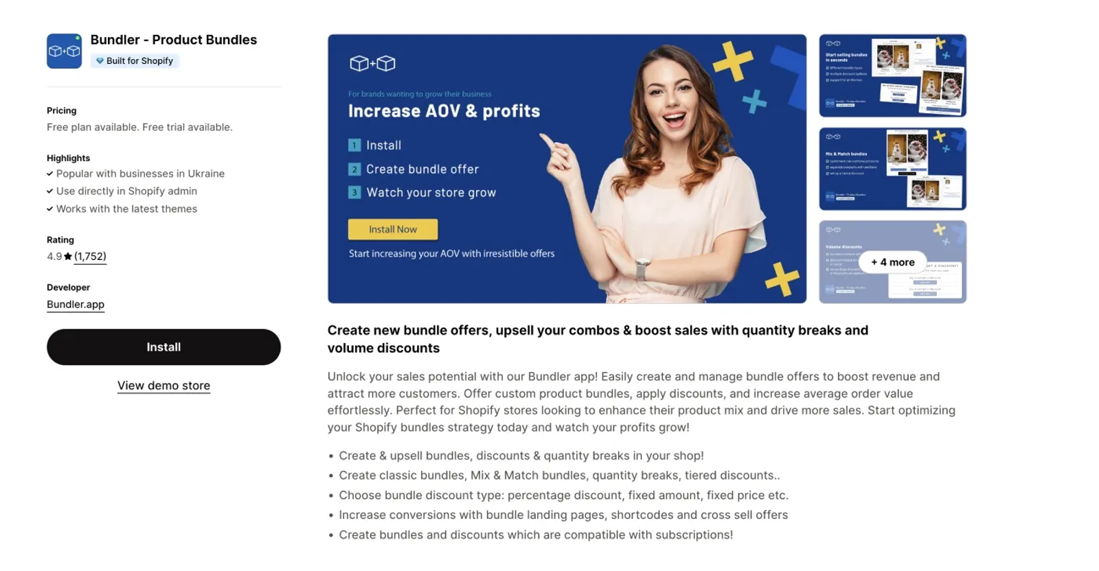 Bundler-expert in product bundles