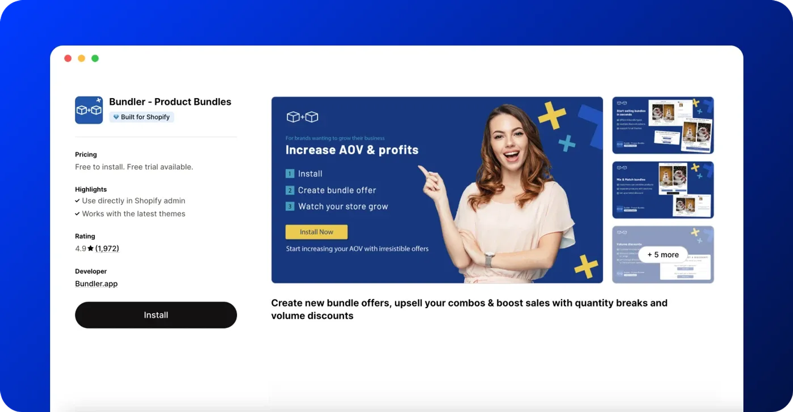 Bundler ‑ Product Bundles