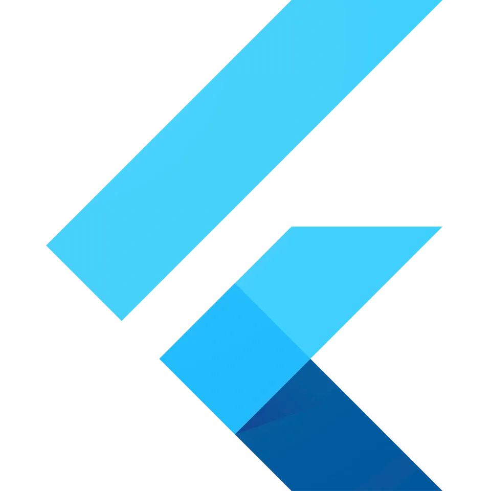Flutter logo hero section Flutter logo hero section