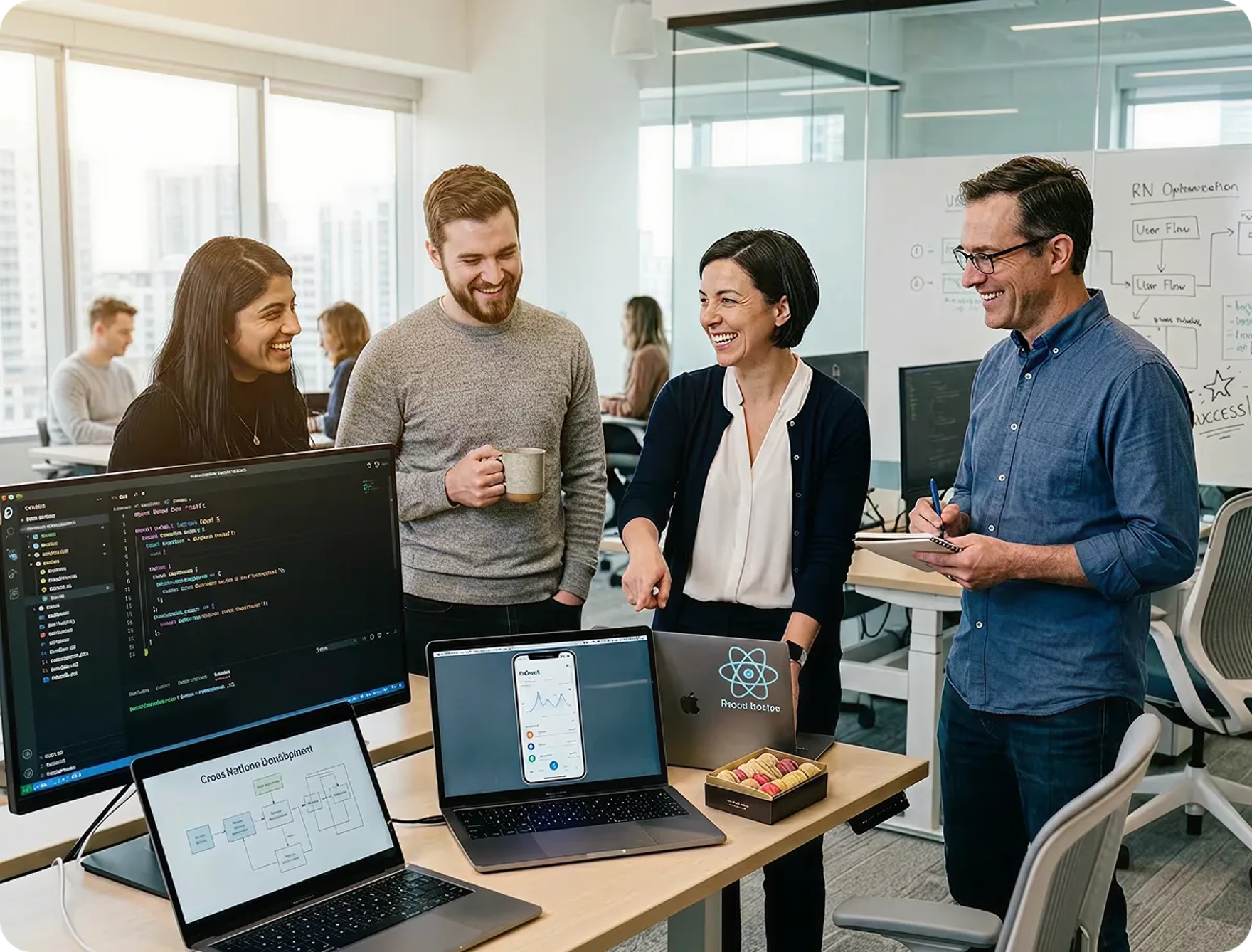 What are the benefits of React Native application development services