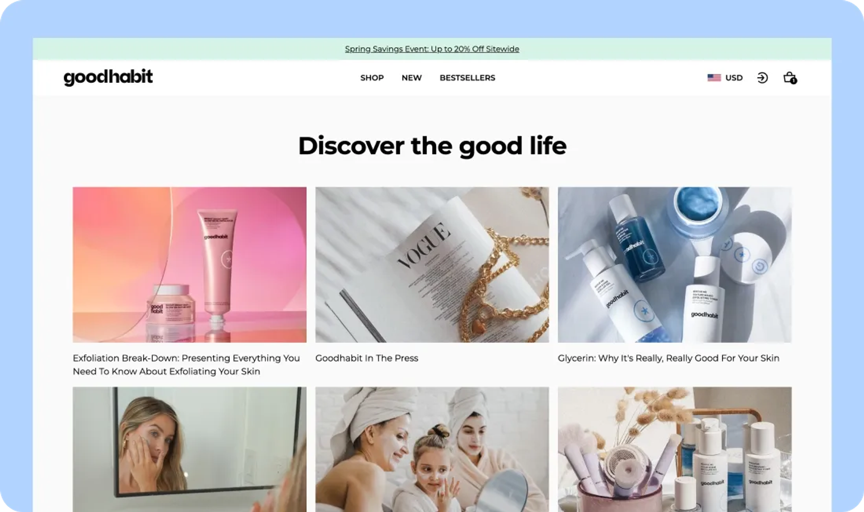 Blog and FAQ