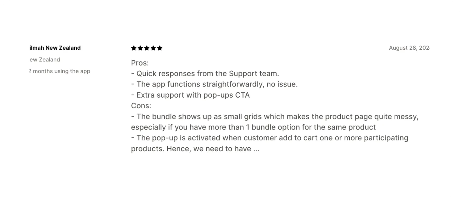 Bundler-feedback