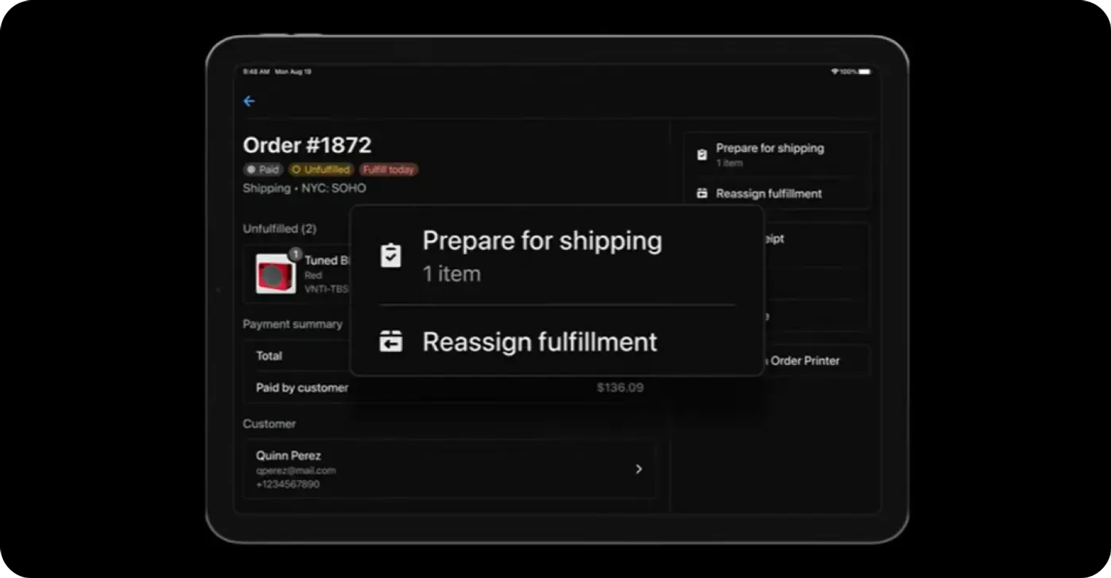 Ship from store