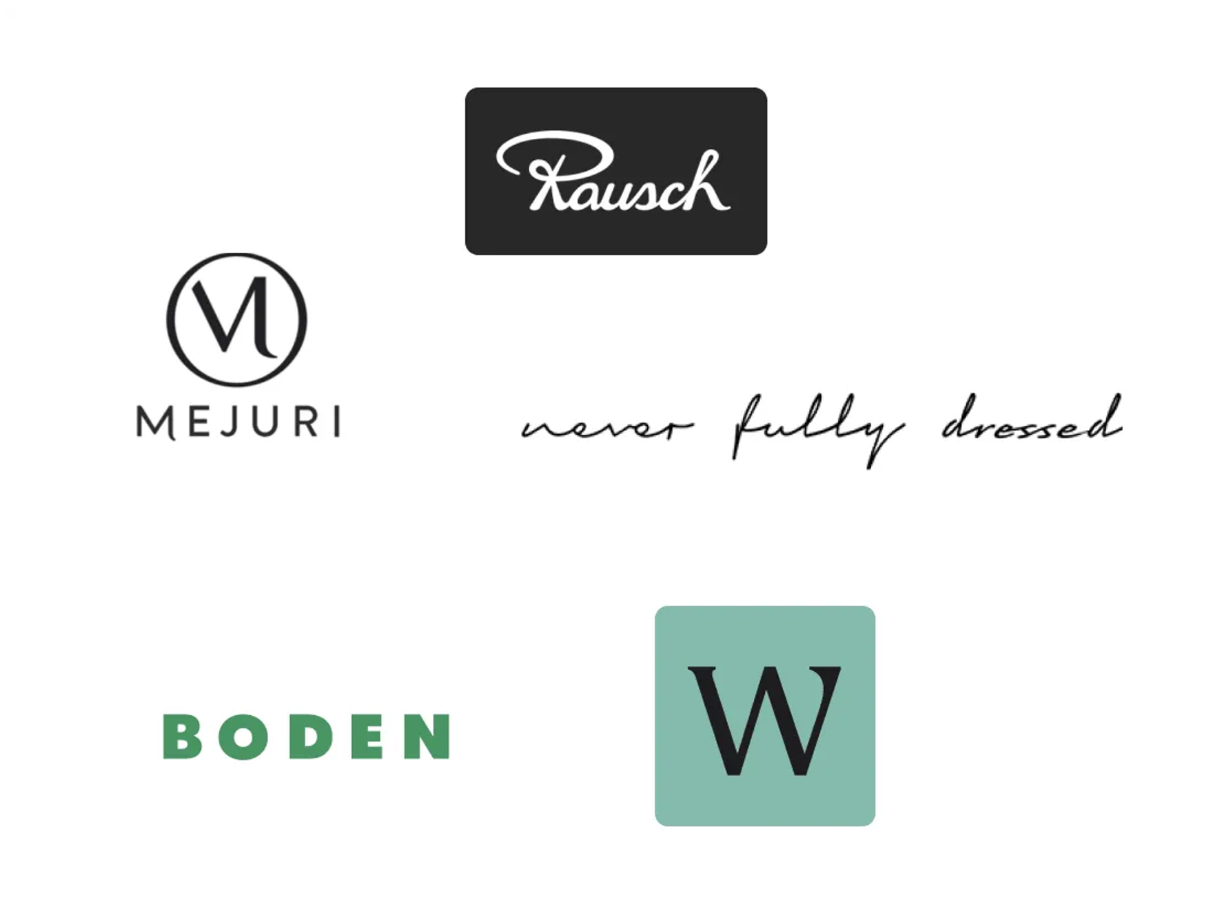 Brands that have already chosen Shopify
