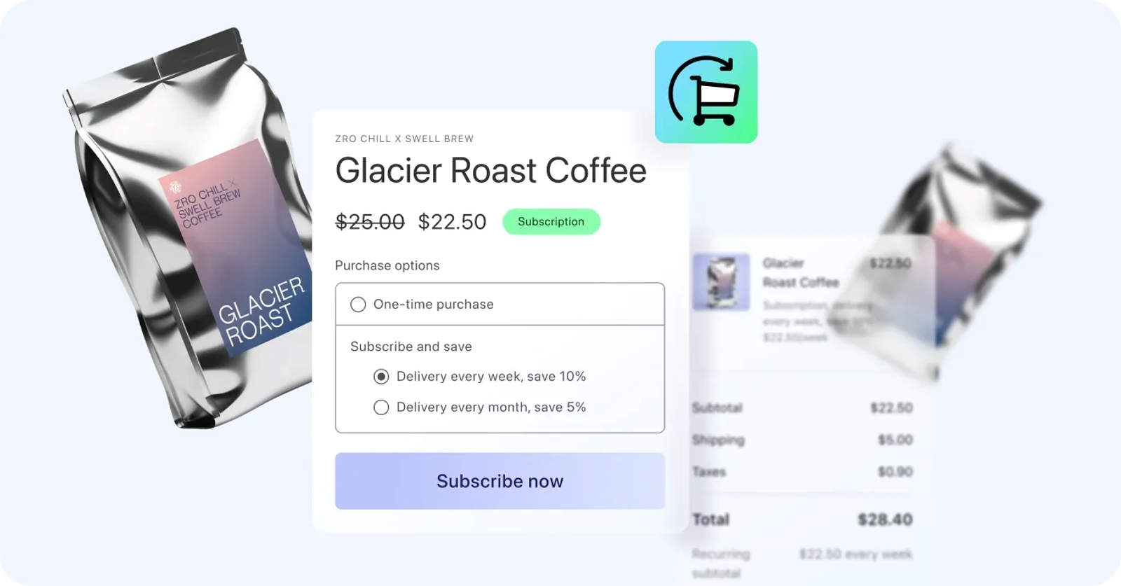 Full-released subscription app