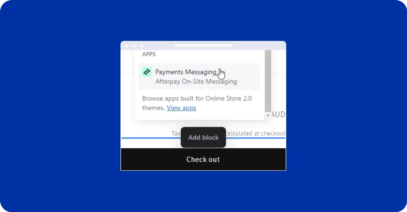 Afterpay Shopify