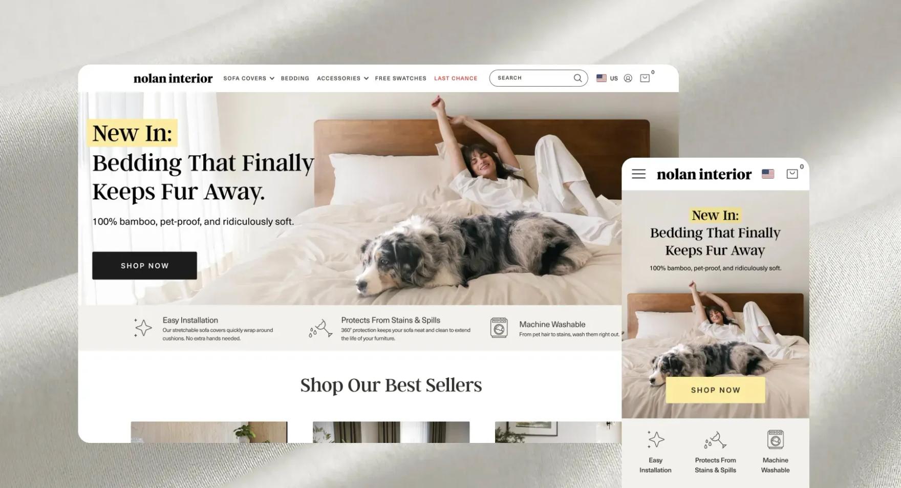 Nolan Interior's product specifics
