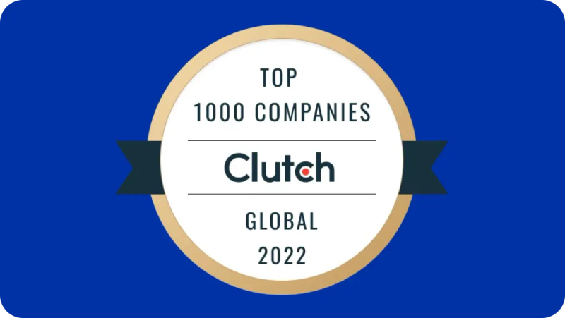 DigitalSuits Named Among Clutch’s Top 1000 Global Companies for 2022