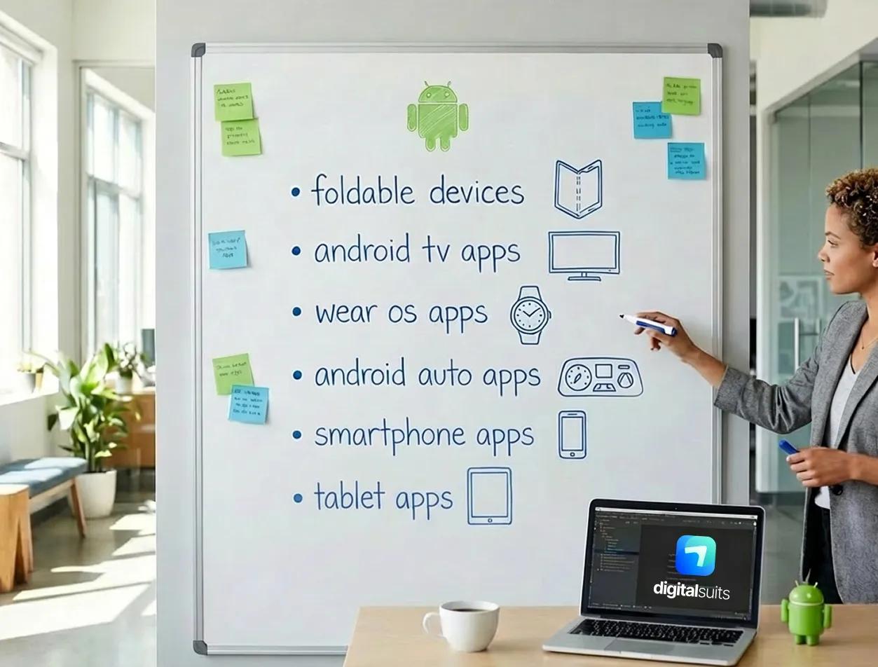 Android product types Android product types