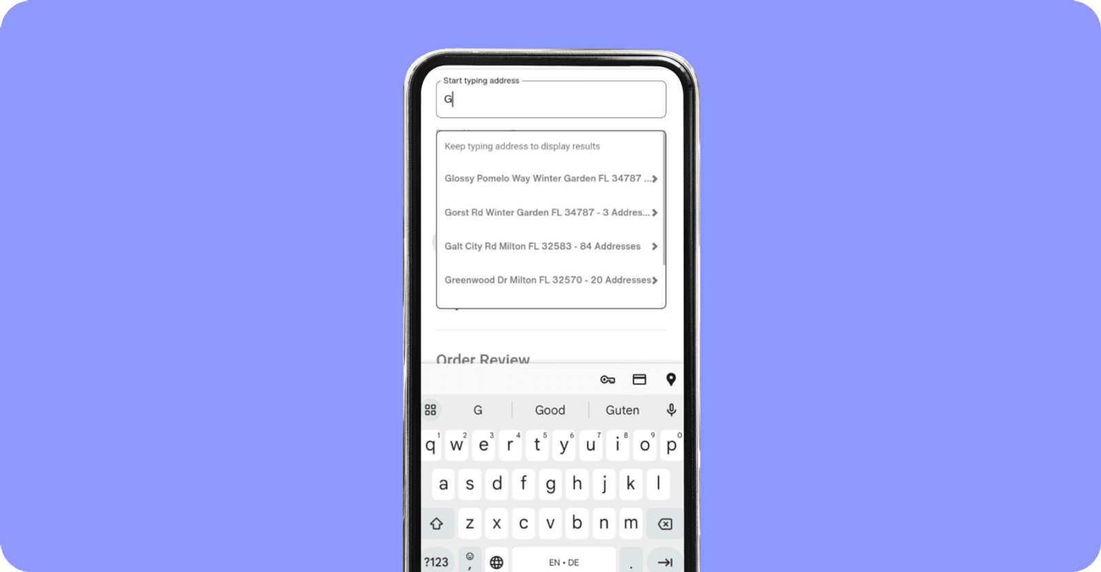 Leverage geolocation to autofill the address field