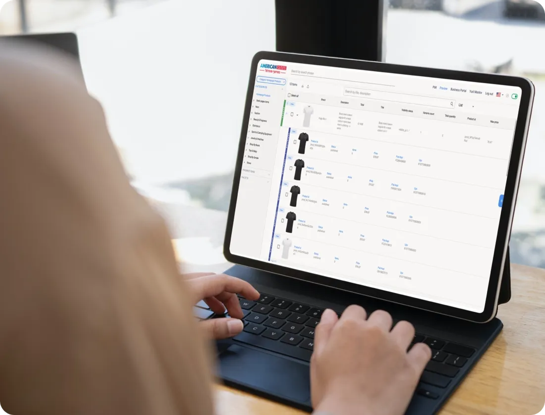 Developing an information management system for American Outlets