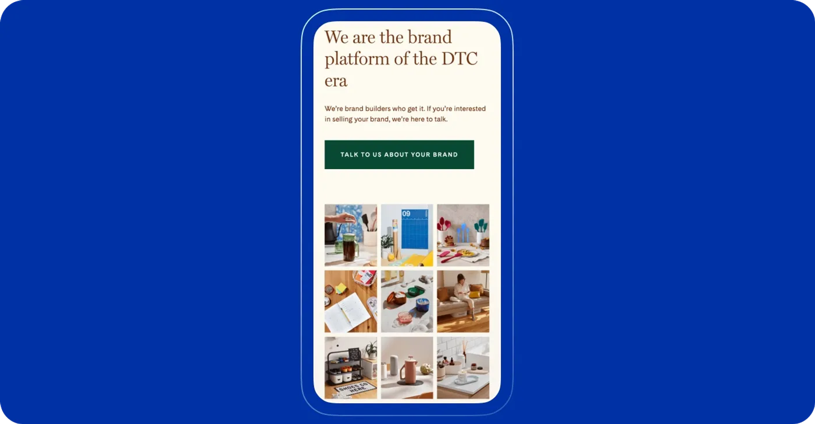 Optimize visuals for mobile screens