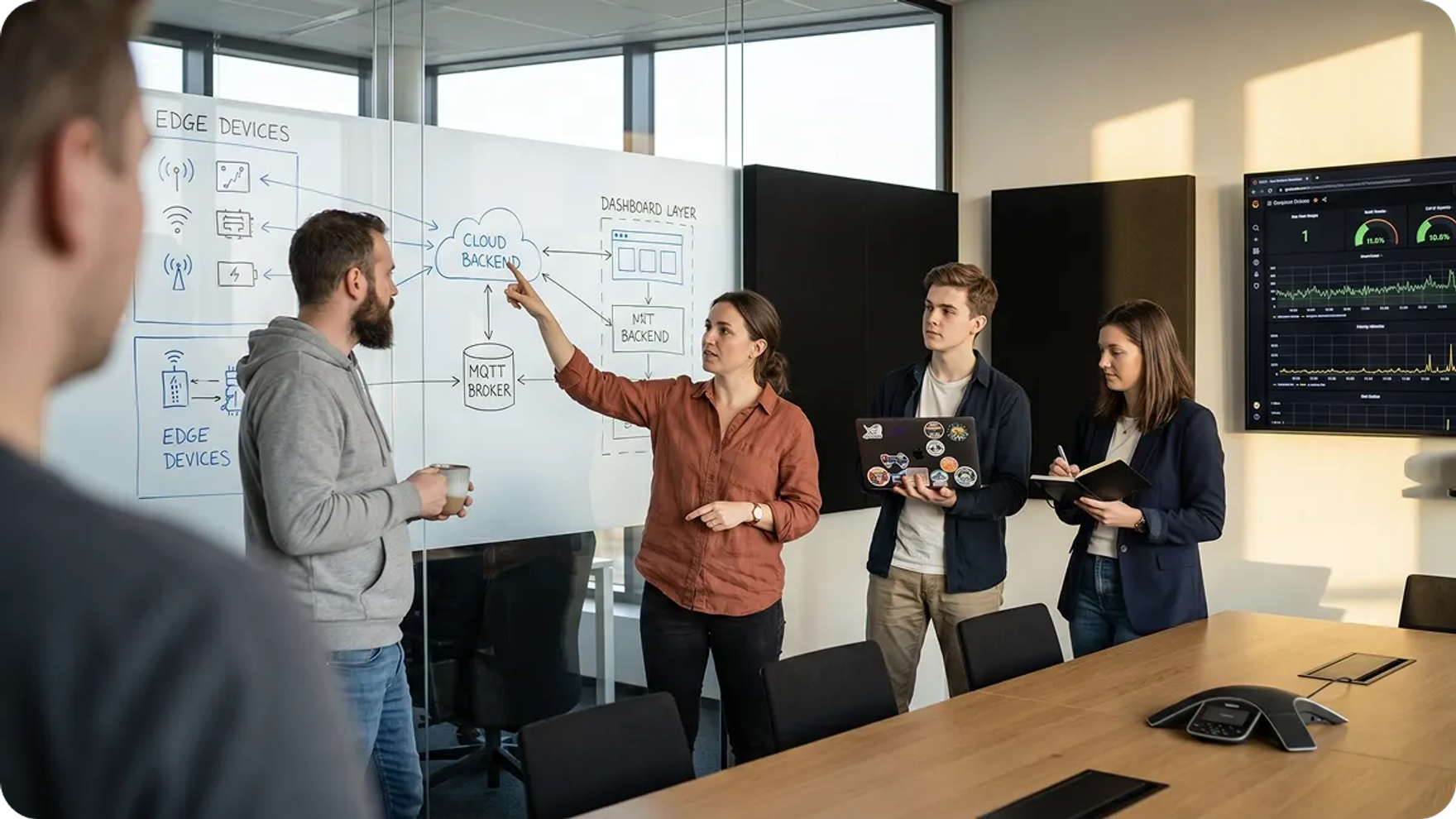 IoT app development company working on connected device software solutions