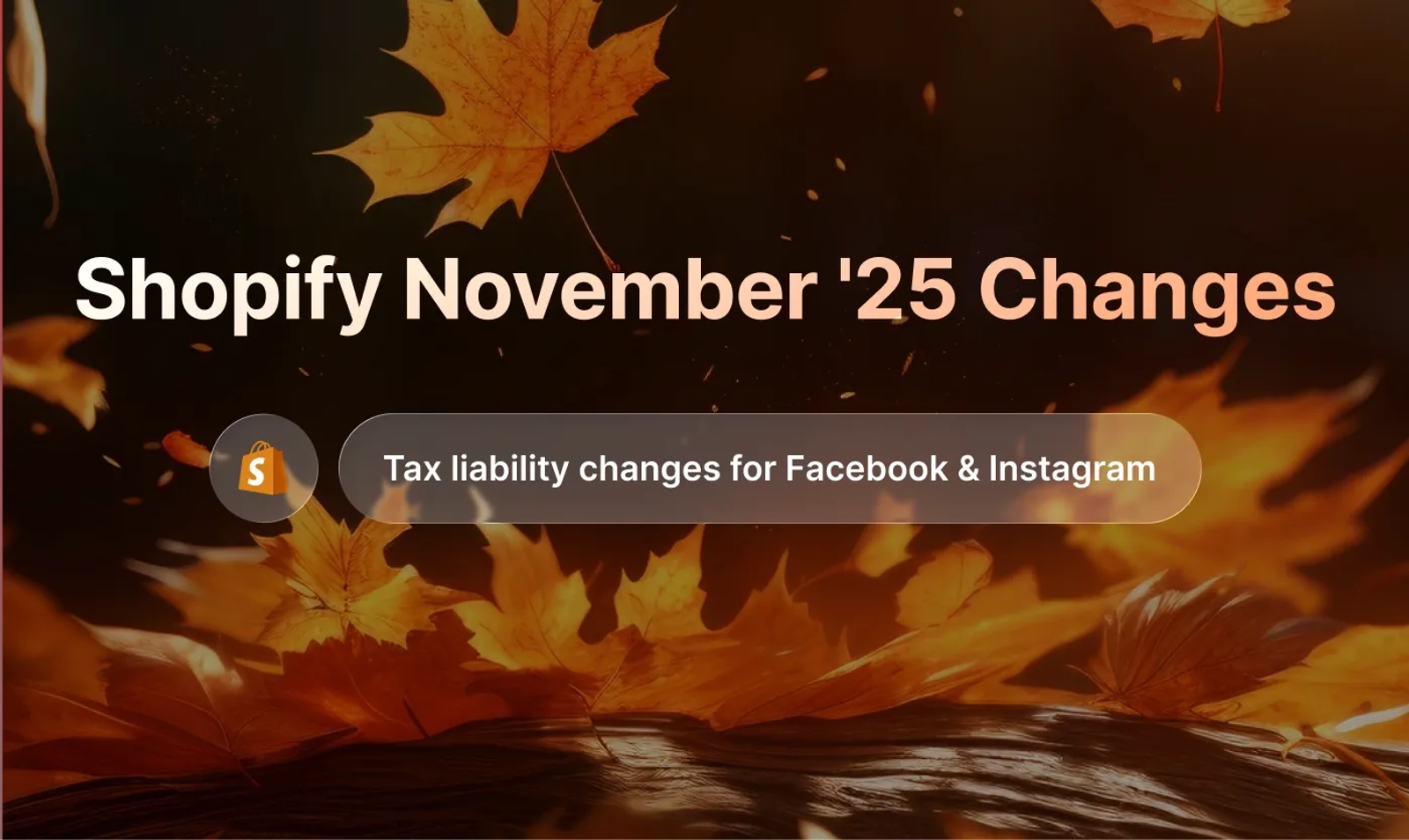 Shopify changes