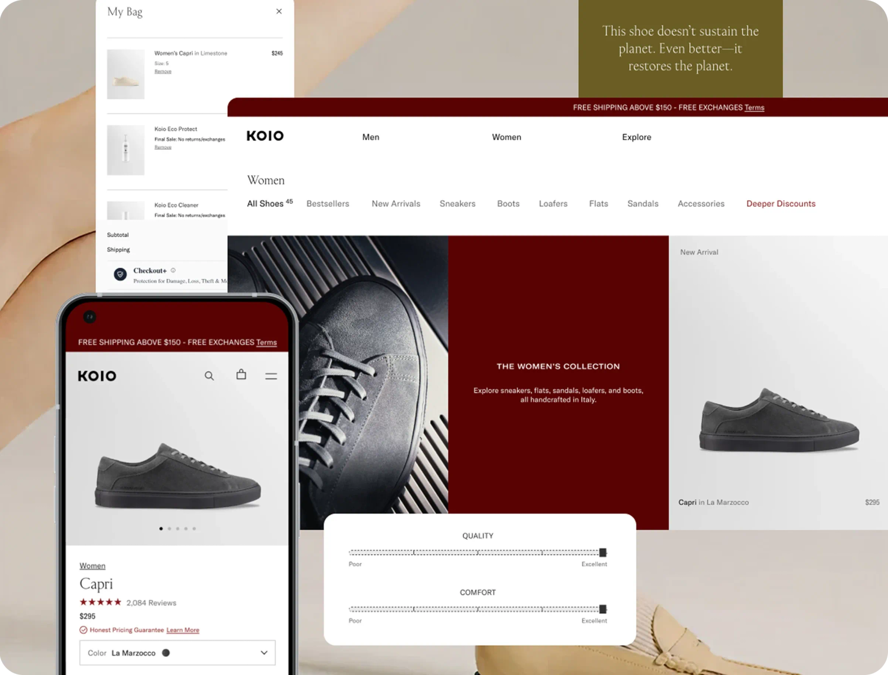Features for fashion apparel